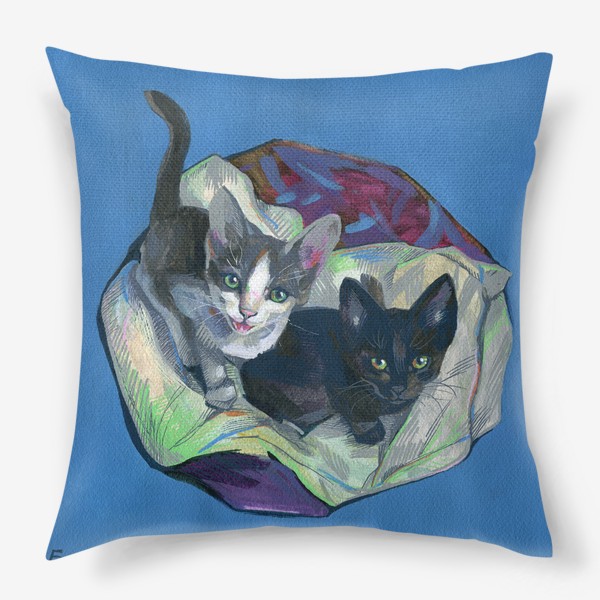 Подушка «Два котенка»
