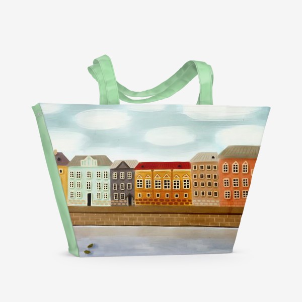 Пляжная сумка «Петербург. Английская набережная»