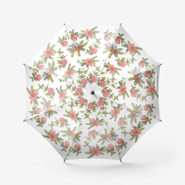 Зонт «цветы граната»