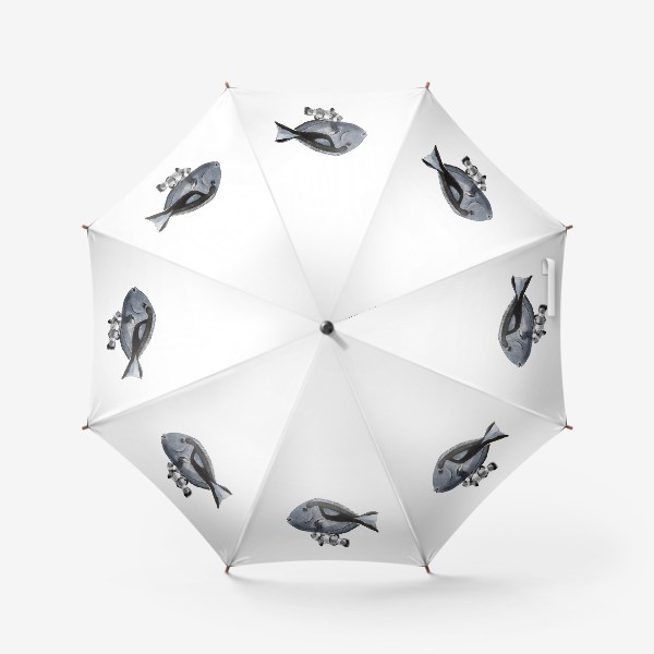 Зонт «Паракантурус Дори и рыба клоун Марлин»
