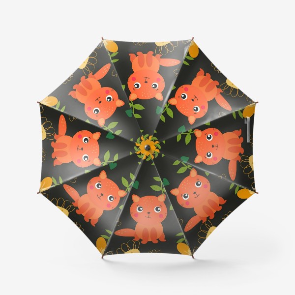 Зонт «Рыжие котята»