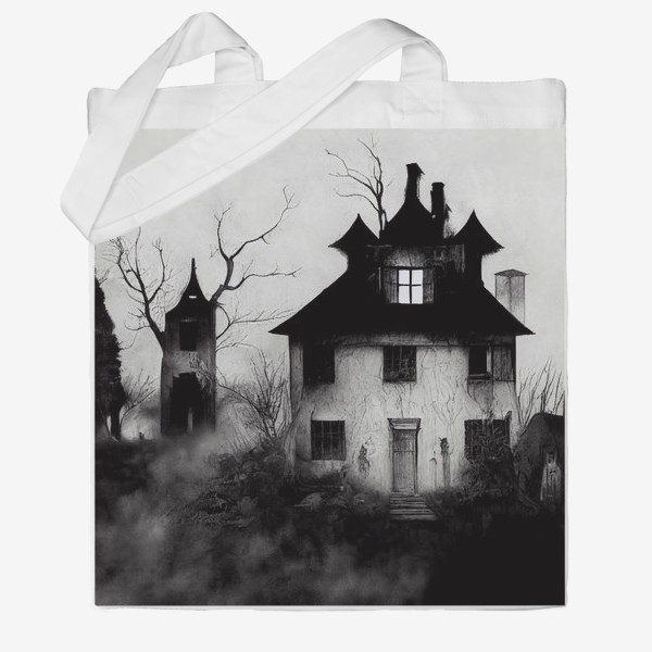 Сумка хб «Дом с привидениями»