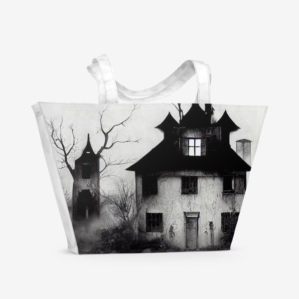 Пляжная сумка «Дом с привидениями»
