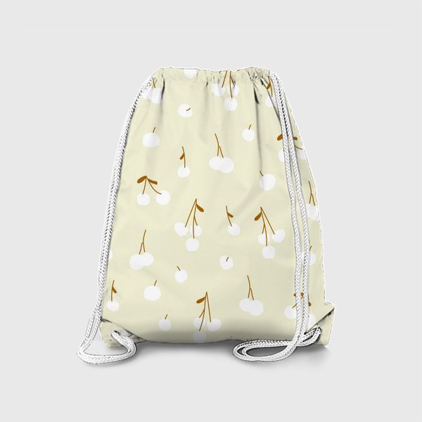 Рюкзак «белые ягоды»