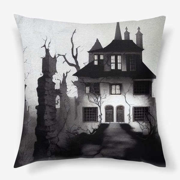 Подушка «Дом с привидениями»