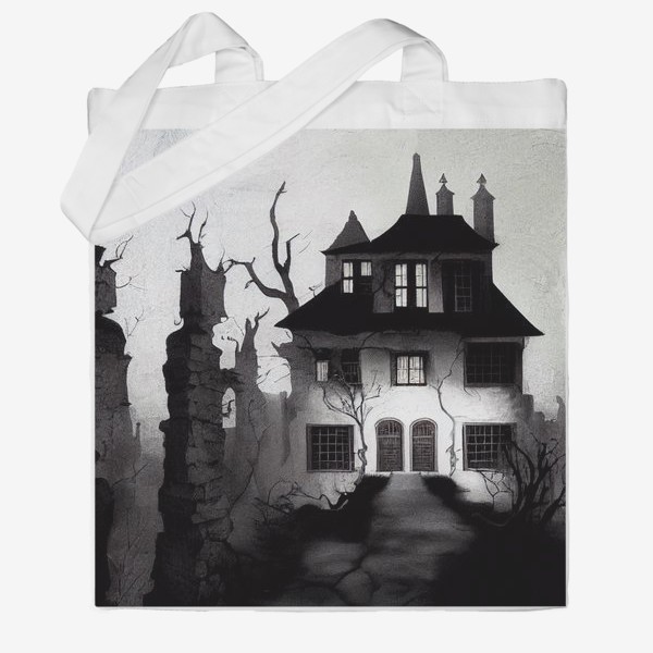 Сумка хб «Дом с привидениями»