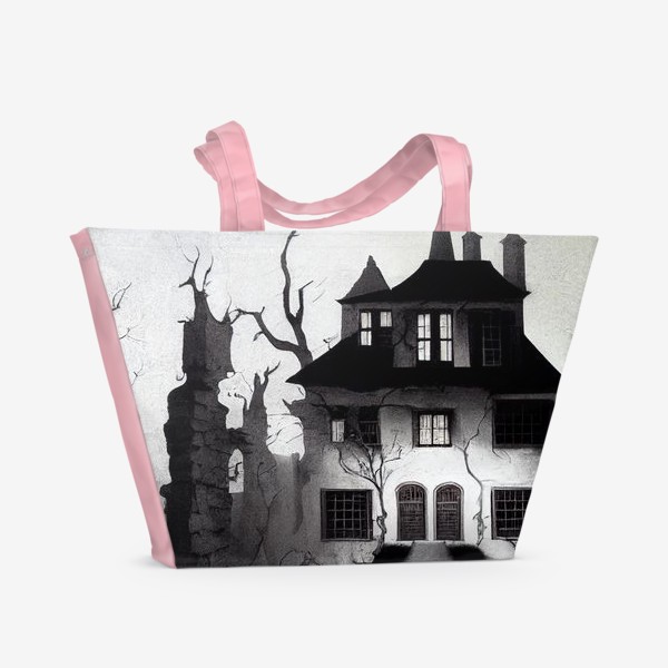 Пляжная сумка «Дом с привидениями»
