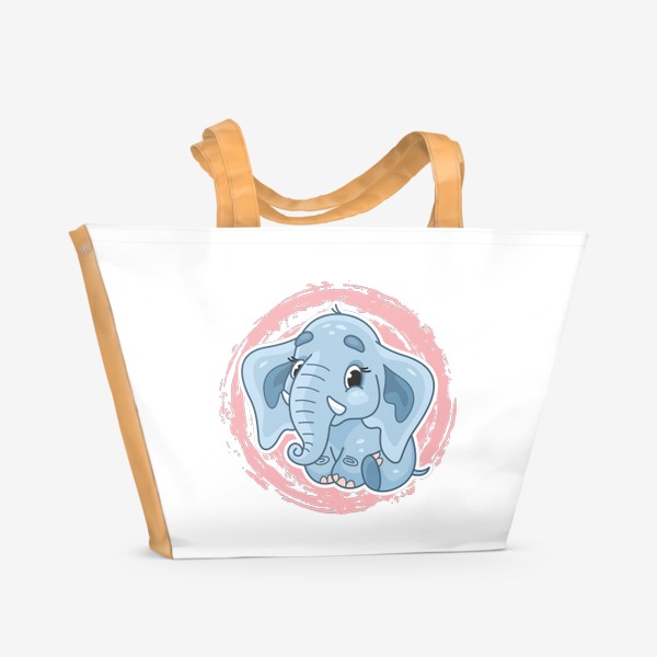 Пляжная сумка «Милый слоненок»