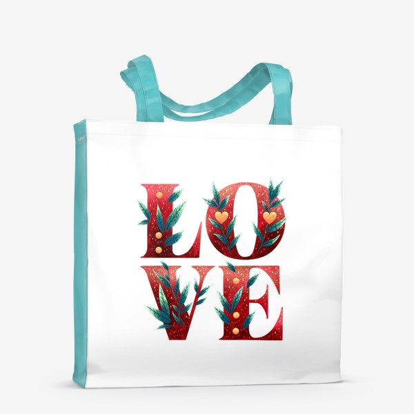 Сумка-шоппер «Love Любовь»