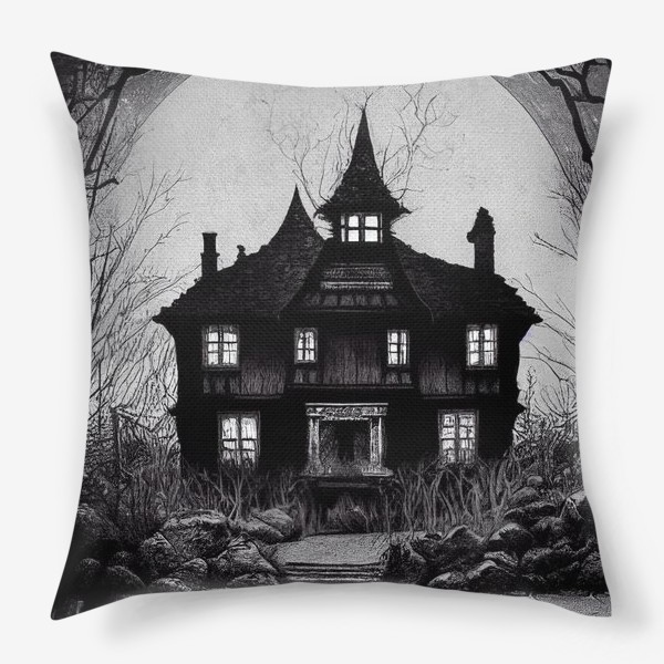 Подушка «Дом с привидениями»