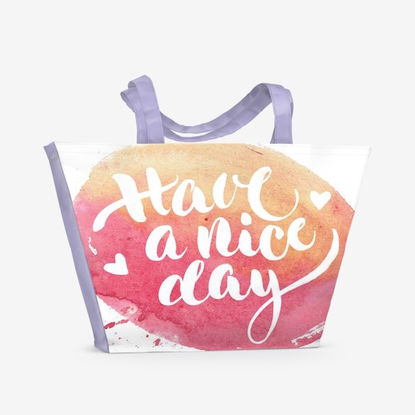 Пляжная сумка «Have a nice day»