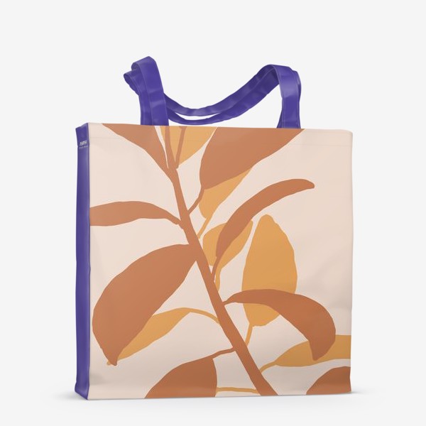 Сумка-шоппер «Карамельный фикус / Caramel Ficus»