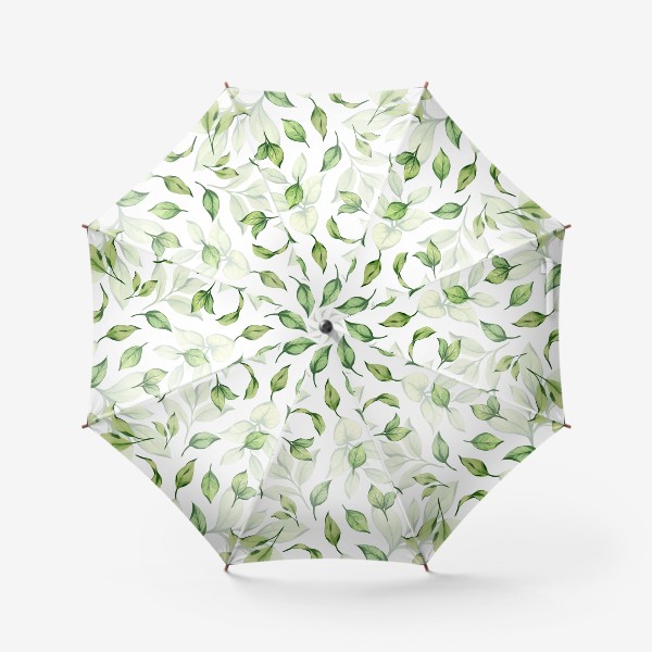 Зонт «Зеленые листья»