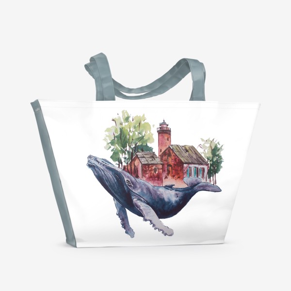 Пляжная сумка «Калининград на ките»