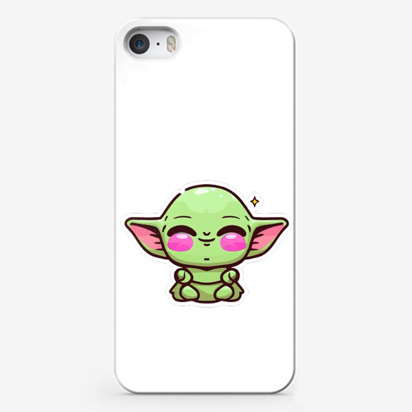 Чехол iPhone «Baby Yoda»