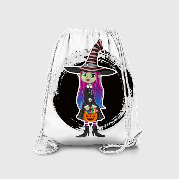 Рюкзак «Маленькая ведьма Хэллоуин»