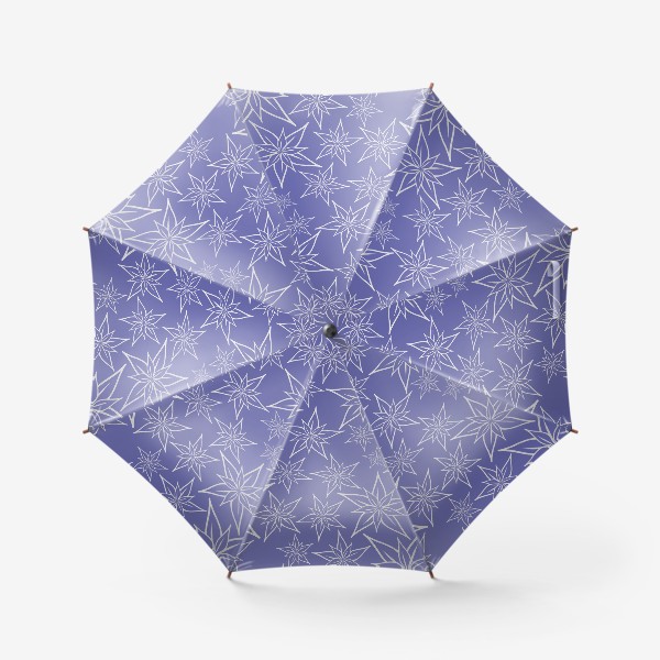 Зонт «Абстрактный новогодний узор»