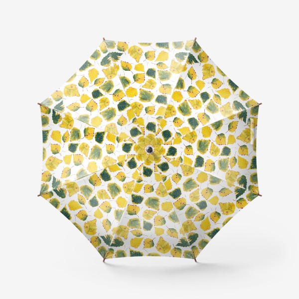 Зонт «Листья березы»