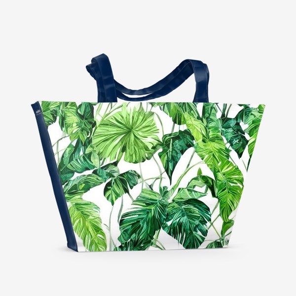 Пляжная сумка «Тропический  сад»