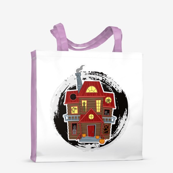 Сумка-шоппер «Дом с привидениями Хэллоуин»