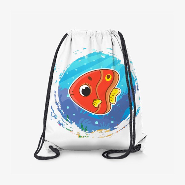 Рюкзак «Мультяшная морская рыбка»