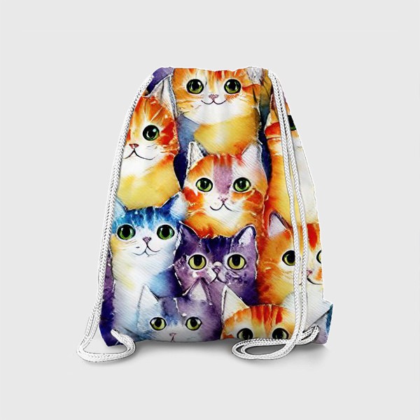 Рюкзак «Пушистые коты»