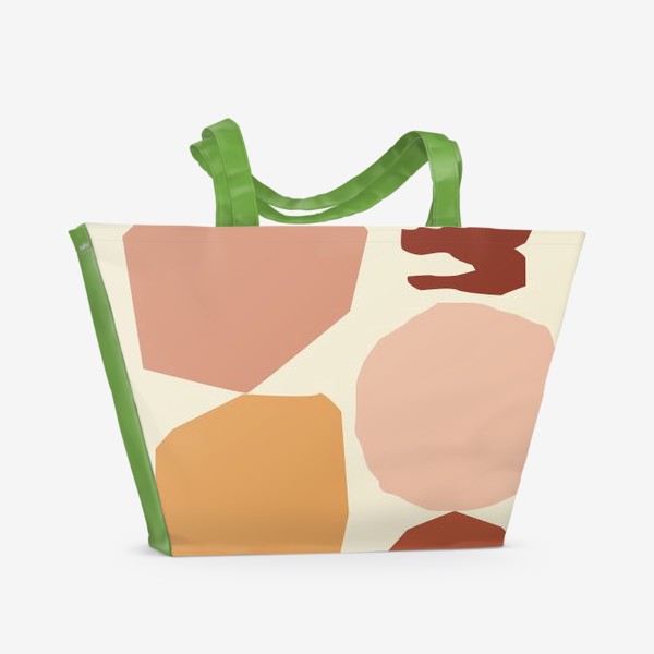 Пляжная сумка &laquo;Абстрактные формы / Abstract Shapes&raquo;