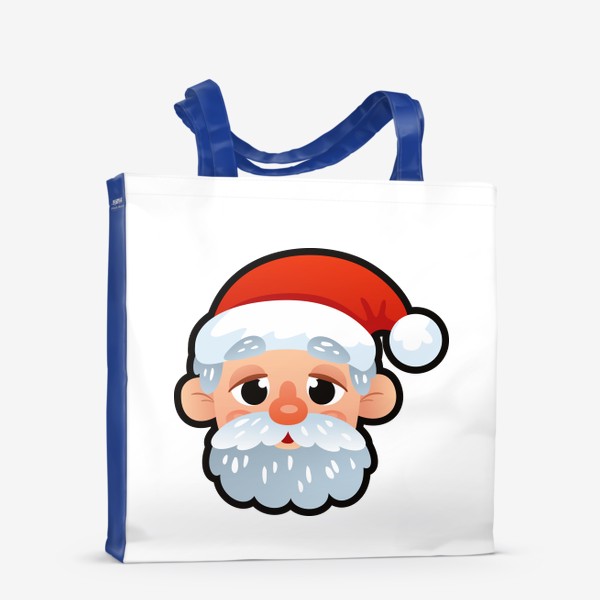 Сумка-шоппер «Мультяшный Санта Клаус»