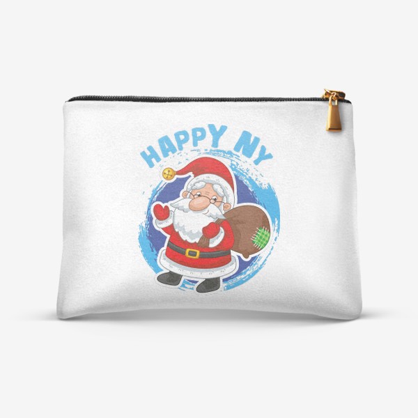 Косметичка «Санта Клаус с мешком подарков»