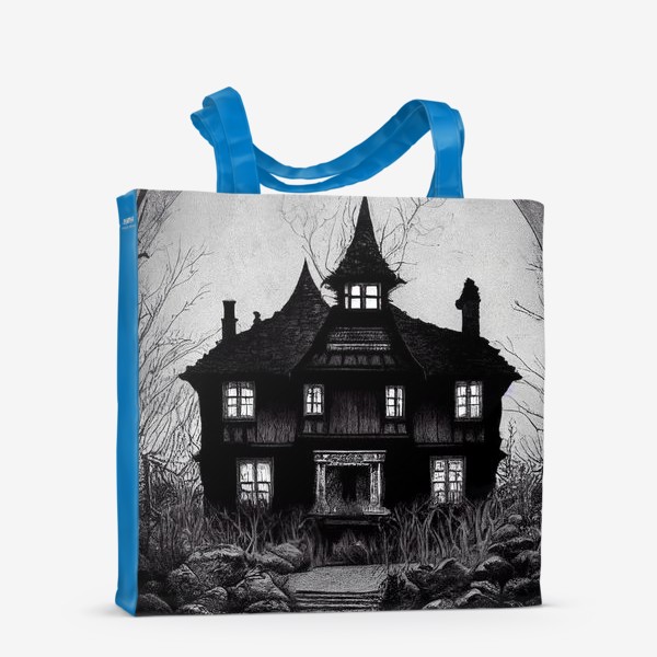 Сумка-шоппер «Дом с привидениями»