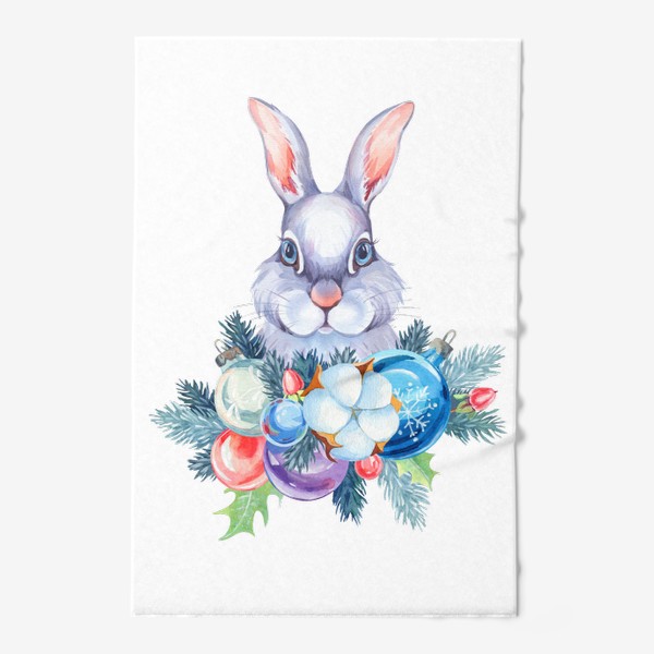 Полотенце «Новогодний кролик. Символ года 2023»