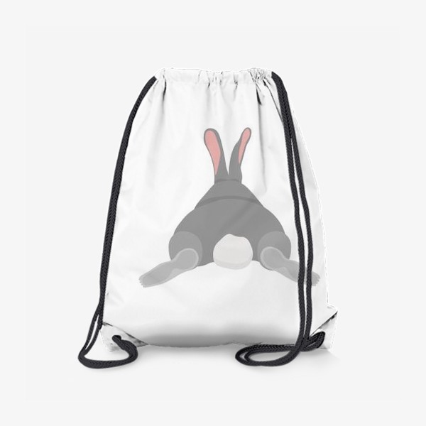 Рюкзак «Кролик, вид сзади»
