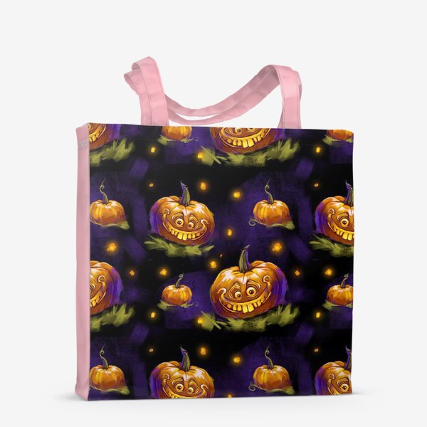 Сумка-шоппер «Хэллоуин тыквы »