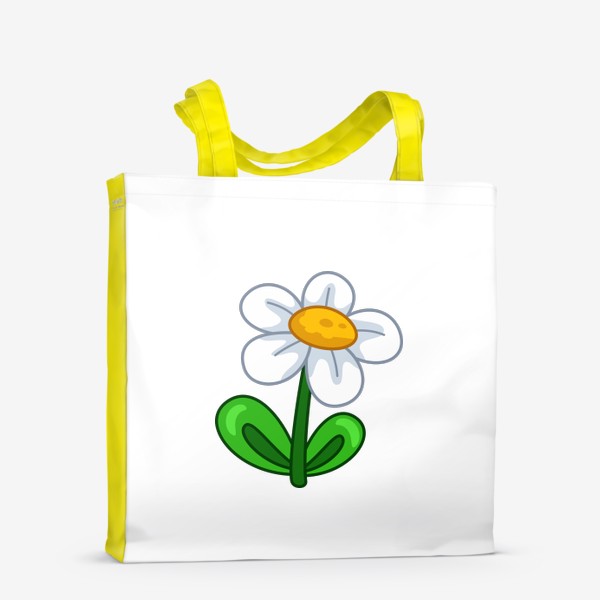 Сумка-шоппер «Белый цветок»