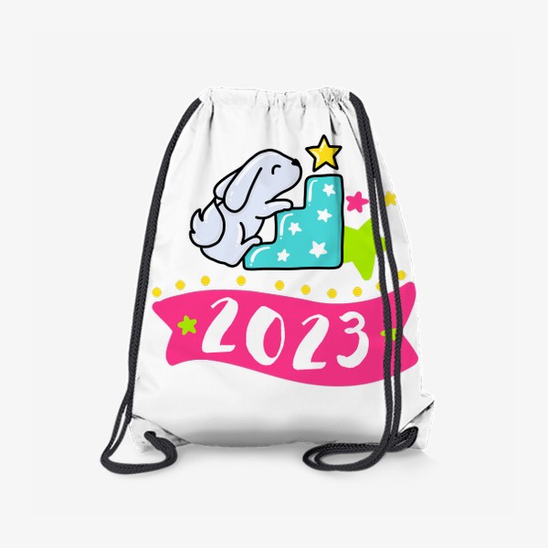 Рюкзак «Новогодний кролик 2023»