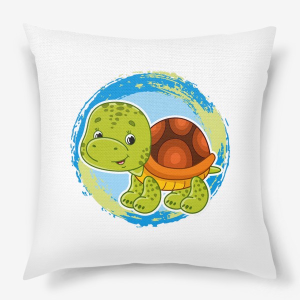 Подушка «Мультяшная черепаха»