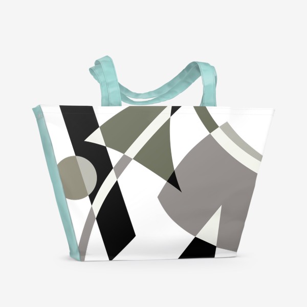 Пляжная сумка &laquo;Геометрическая композиция&raquo;