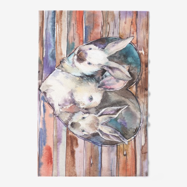 Полотенце «Люблю кроликов»