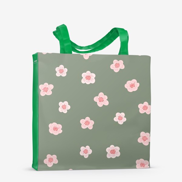 Сумка-шоппер «Розовые цветы 2»