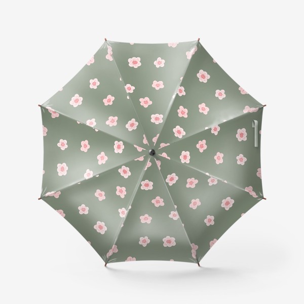 Зонт &laquo;Розовые цветы 2&raquo;
