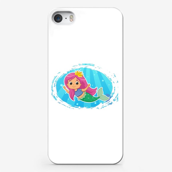 Чехол iPhone «Маленькая русалочка под водой»