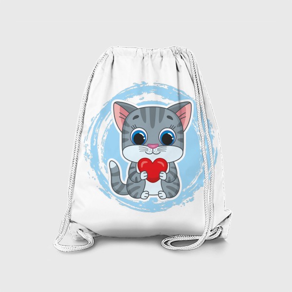 Рюкзак «Котёнок с сердцем»