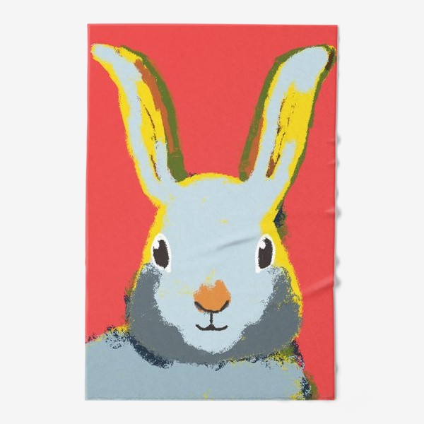 Полотенце «Иллюстрация кролика»