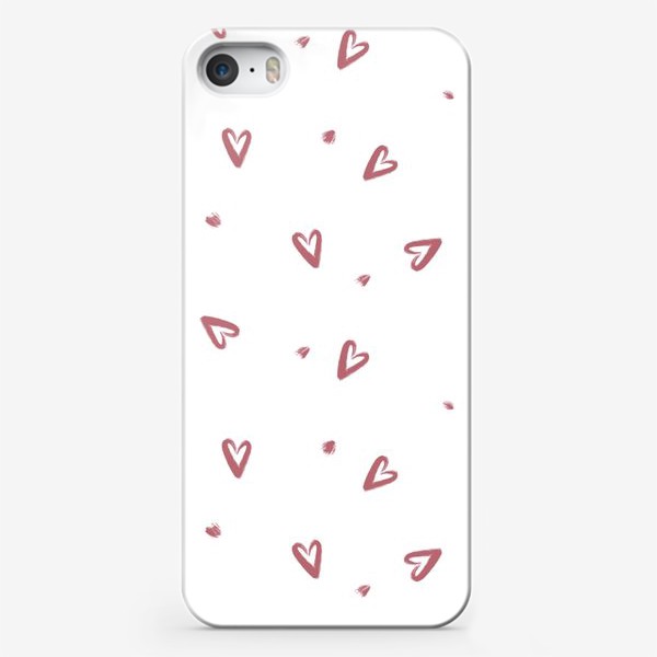 Чехол iPhone «Паттерн Любовь»