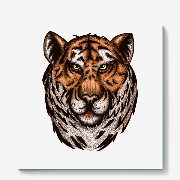 Холст «тигр tiger »