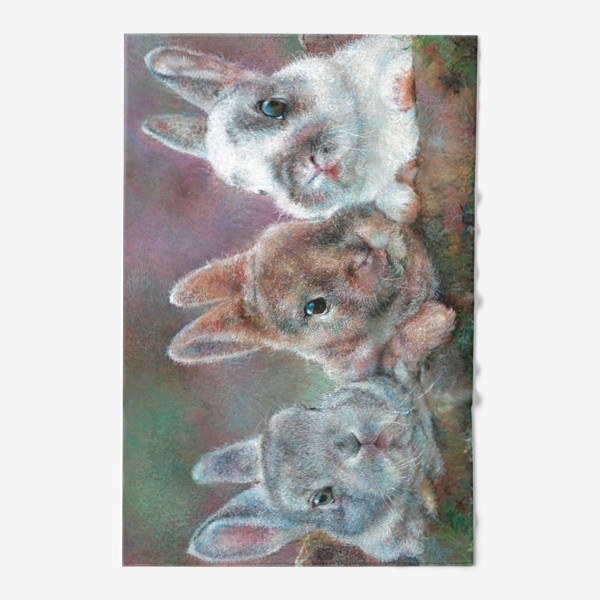 Полотенце «Кролики, год кролика »