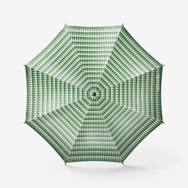 Зонт «Зеленый треугольный»