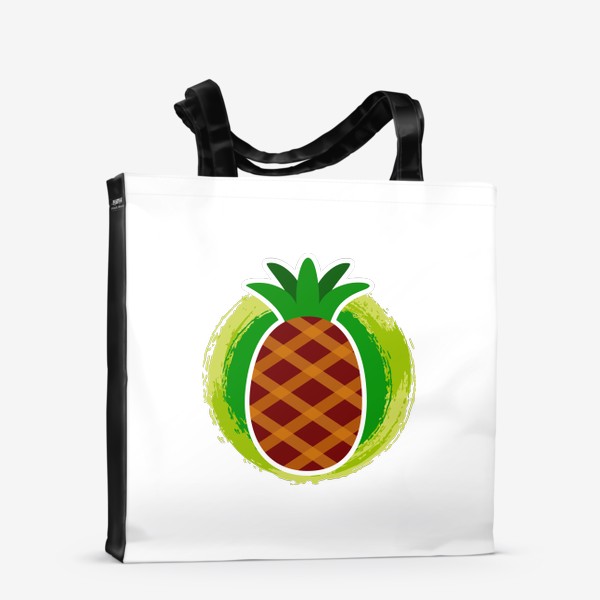Сумка-шоппер «Мультяшный ананас»