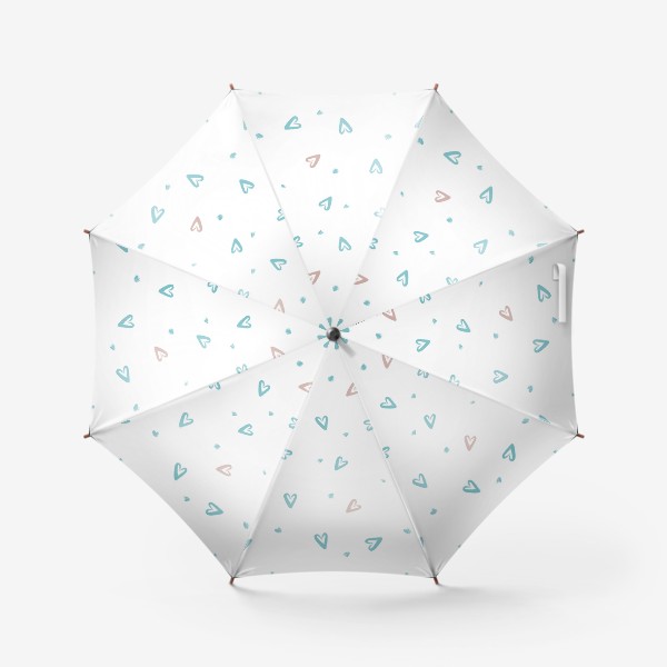 Зонт «Паттерн Сердечки»