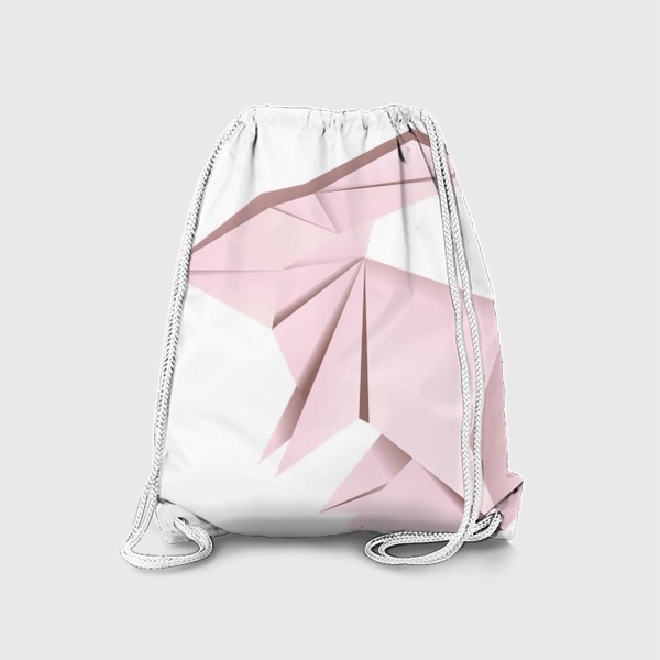 Рюкзак «Розовый кролик оригами»